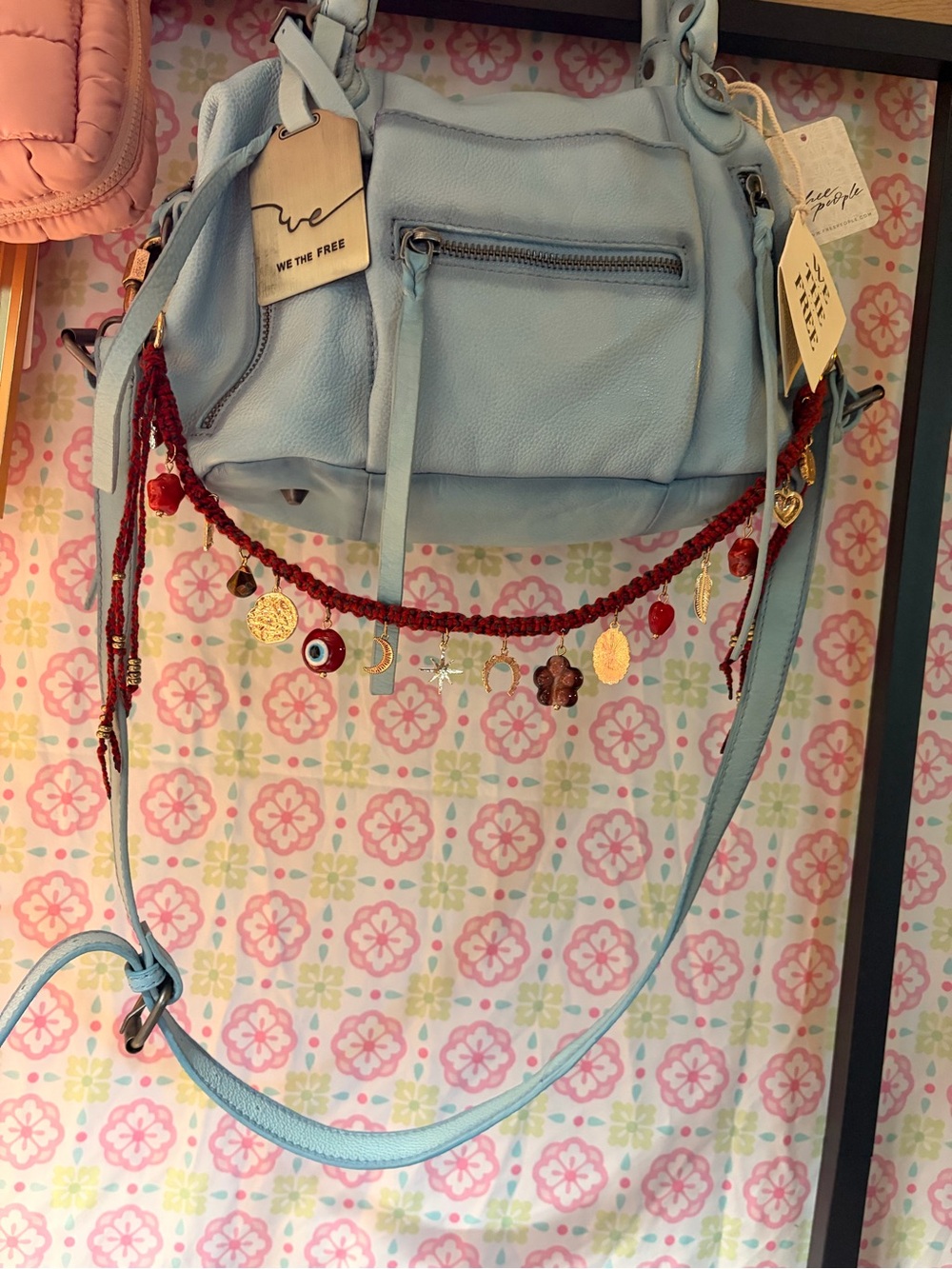 Free people baby Emerson purse + charm - Picture 5 of 6